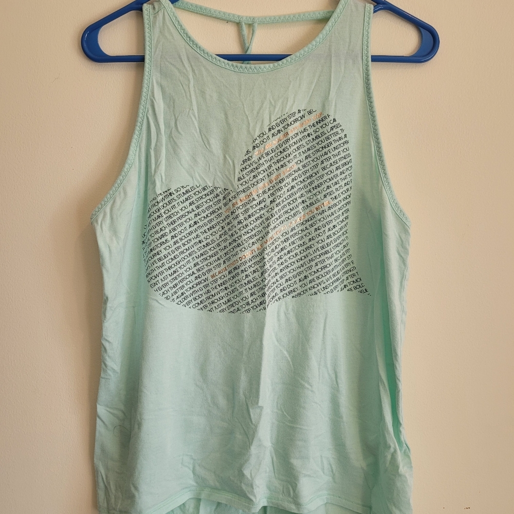 Baby blue Calia Workout Shirt Large